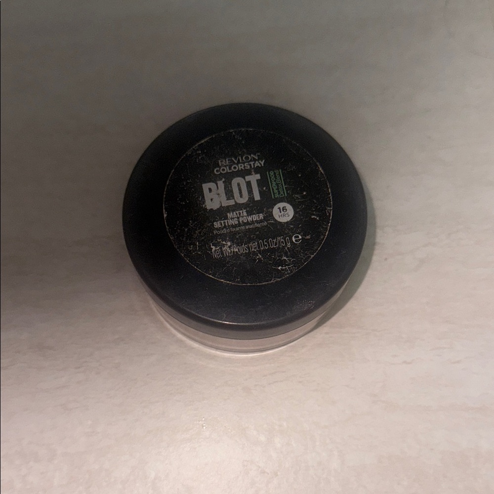 Revlon Black Matte Setting Powder